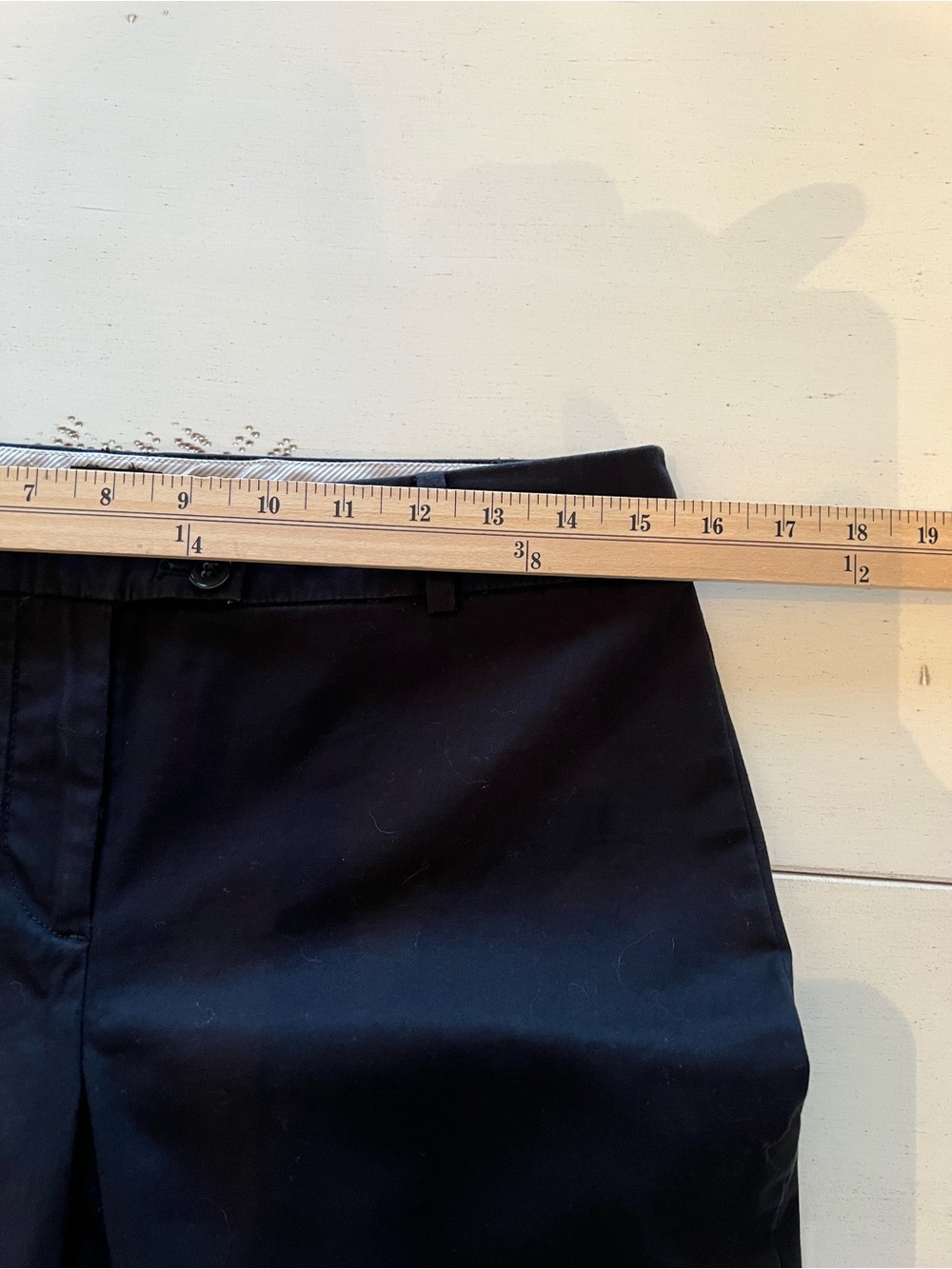 Talbots Black Perfect Crop Curvy cropped Pants Sz 4 - Picture 7 of 10